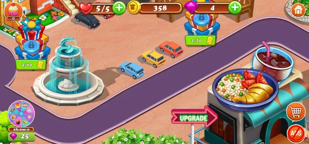 Food Game Crazy Super Chef [МОД Все открыто] Screenshot 3