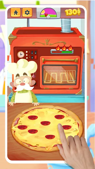 Pizza Maker - Cooking Games (Пицца Мейкер) [МОД Меню] Screenshot 1