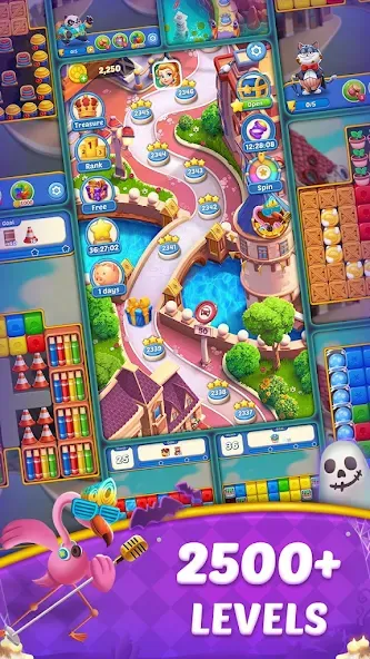 Cube Blast Journey: Toon & Toy (Кьюб Бласт Джорни) [МОД Много денег] Screenshot 5