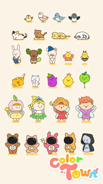 Color Town: My Lovely World (Цолор Таун) [МОД Unlimited Money] Screenshot 2