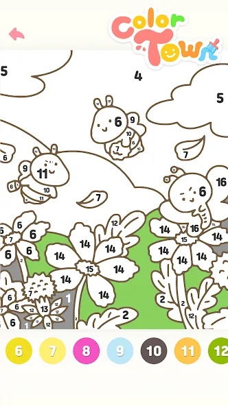 Color Town: My Lovely World (Цолор Таун) [МОД Unlimited Money] Screenshot 4