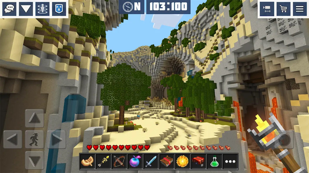 Block Craft World:Planet Craft [МОД Меню] Screenshot 4