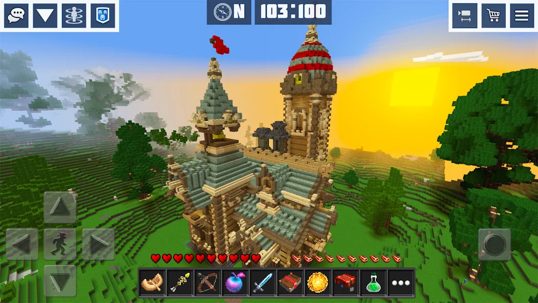 Block Craft World:Planet Craft [МОД Меню] Screenshot 5
