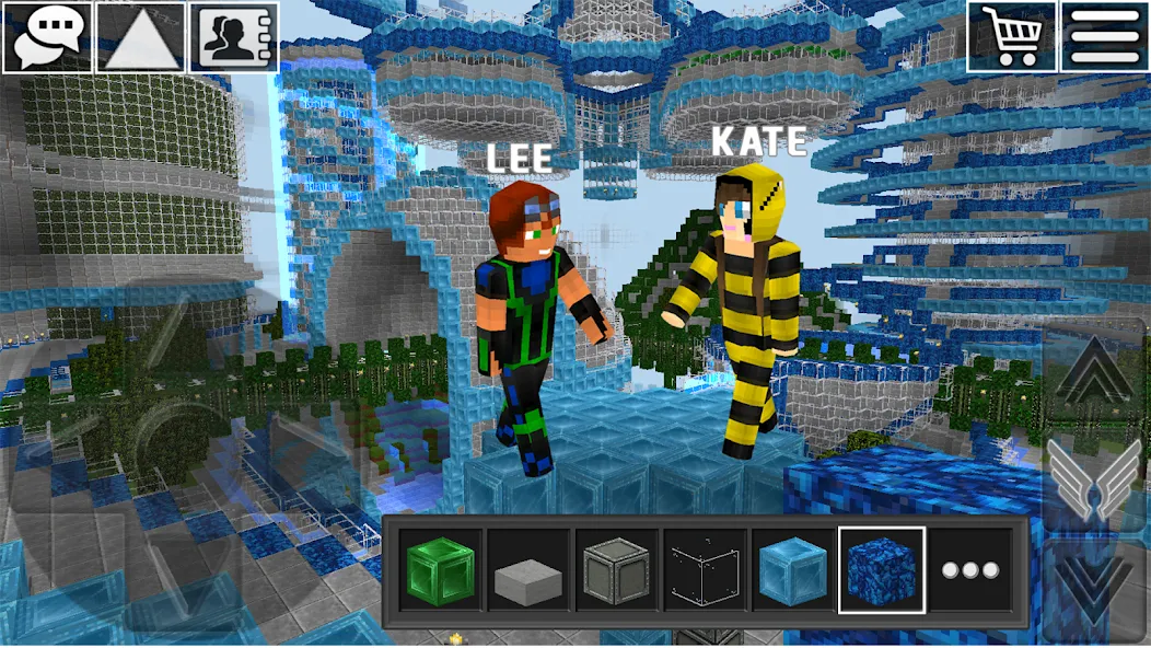 World Craft: Block Craftsman [МОД Бесконечные монеты] Screenshot 5