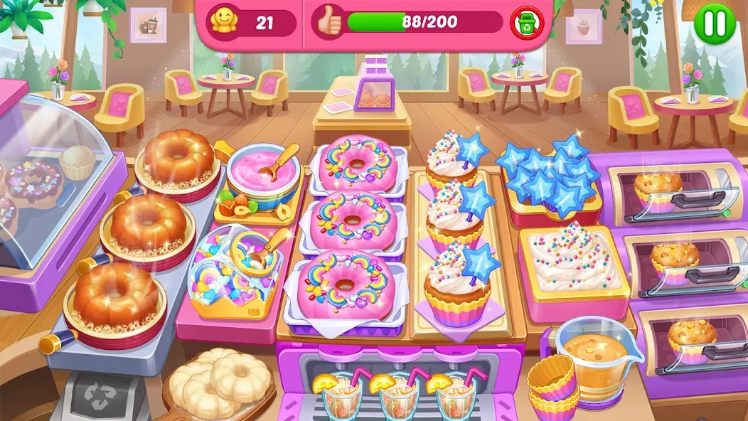 Crazy Cooking Diner: Chef Game (Крейзи кукинг дайнер) [МОД Unlimited Money] Screenshot 5
