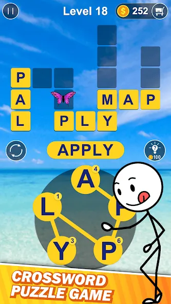 Word Connect - Word Search (Уорд Коннект) [МОД Бесконечные деньги] Screenshot 3