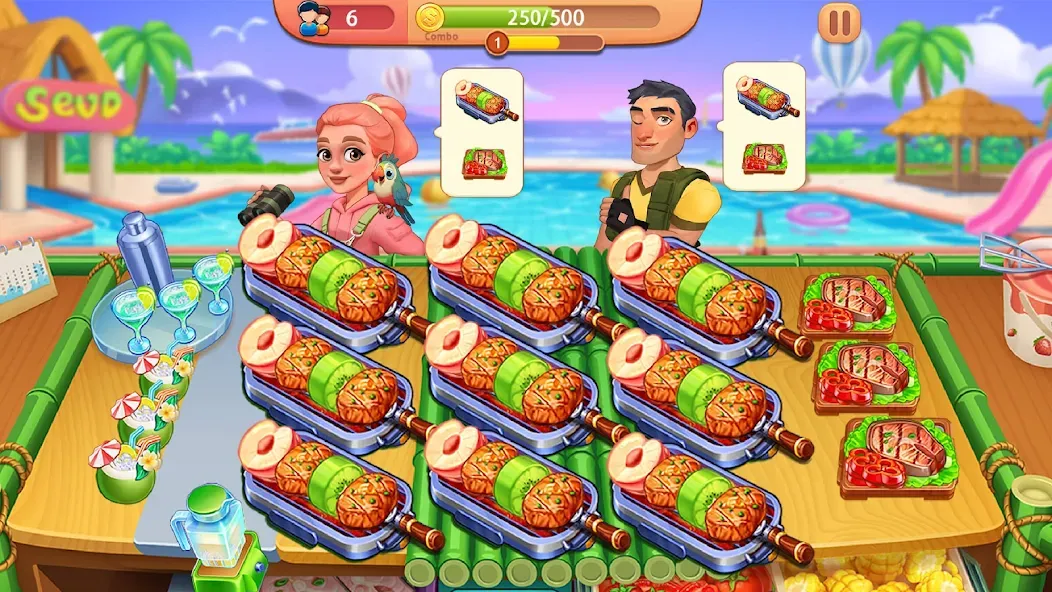 Cooking Journey: Cooking Games (Кукинг Джерни) [МОД Меню] Screenshot 4