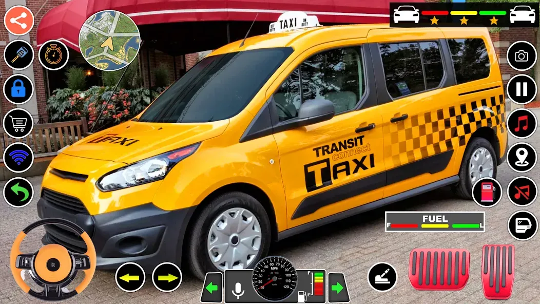 US Taxi Game 2023-Taxi Driver [МОД Menu] Screenshot 2