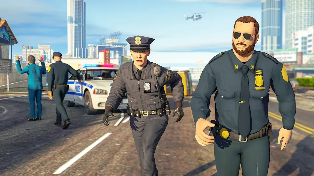 Police Simulator Job Cop Game [МОД Все открыто] Screenshot 5
