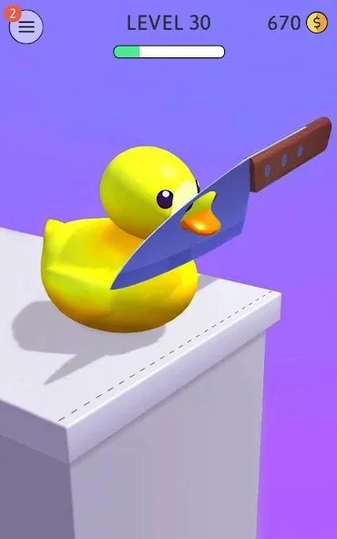 ASMR Slicing (АСМР) [МОД Бесконечные монеты] Screenshot 1