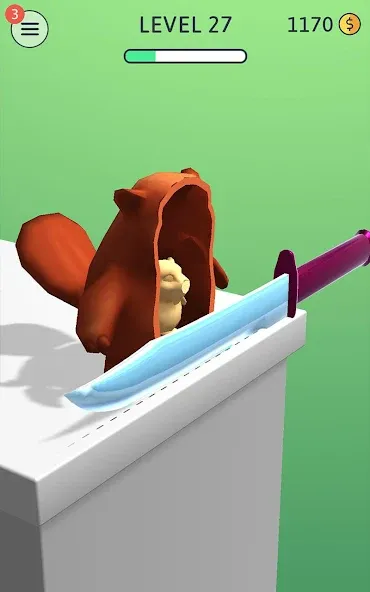 ASMR Slicing (АСМР) [МОД Бесконечные монеты] Screenshot 2