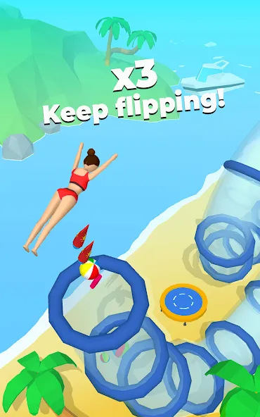 Flip Jump Stack! [МОД Все открыто] Screenshot 1