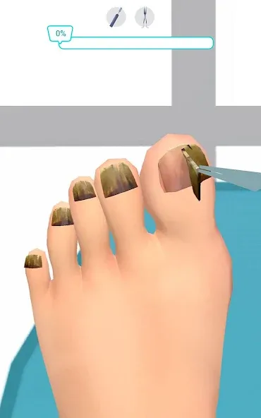 Foot Clinic - ASMR Feet Care (Фут Клиник) [МОД Бесконечные деньги] Screenshot 3