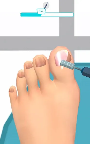 Foot Clinic - ASMR Feet Care (Фут Клиник) [МОД Бесконечные деньги] Screenshot 5