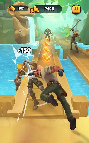 Jumanji: Epic Run (Джуманджи) [МОД Много денег] Screenshot 2