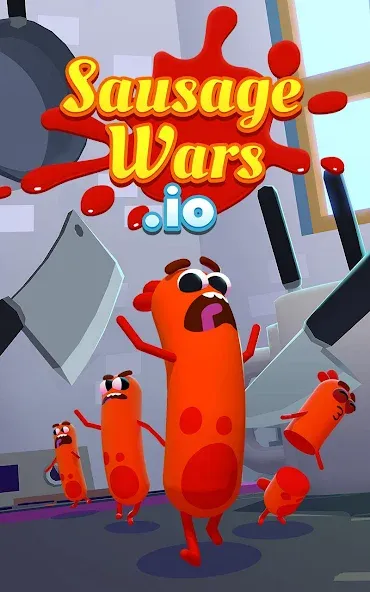 Sausage Wars.io [МОД Бесконечные монеты] Screenshot 5
