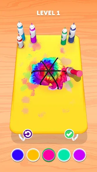 Tie Dye [МОД Mega Pack] Screenshot 1