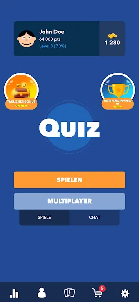 Super Quiz - Wissens Deutsch (упер квиз) [МОД Mega Pack] Screenshot 1