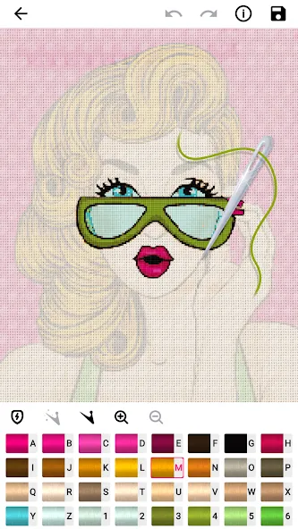 Cross Stitch Joy (Кроссстич радость) [МОД Много монет] Screenshot 1