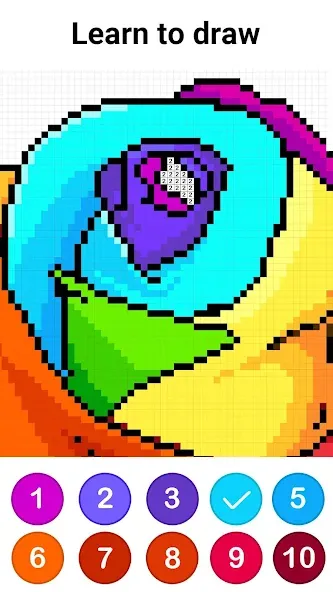 Color by Number ®: No.Draw [МОД Все открыто] Screenshot 4