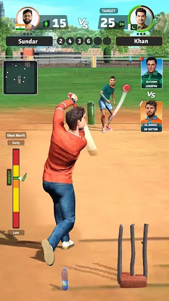 Cricket Gangsta™ Cricket Games (Крикет Гангста 11 Лига) [МОД Бесконечные деньги] Screenshot 1