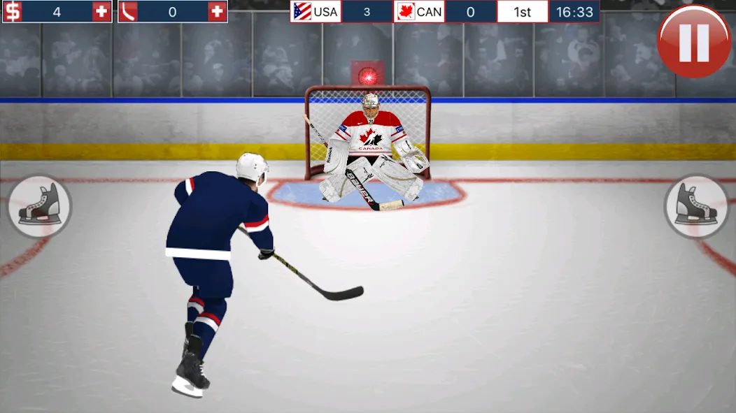 Hockey MVP (Хоккей МВП) [МОД Unlimited Money] Screenshot 1