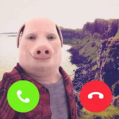 Скачать взломанную John Pork In Video Call (Джон Порк ин Видео Колл)  [МОД Unlimited Money]