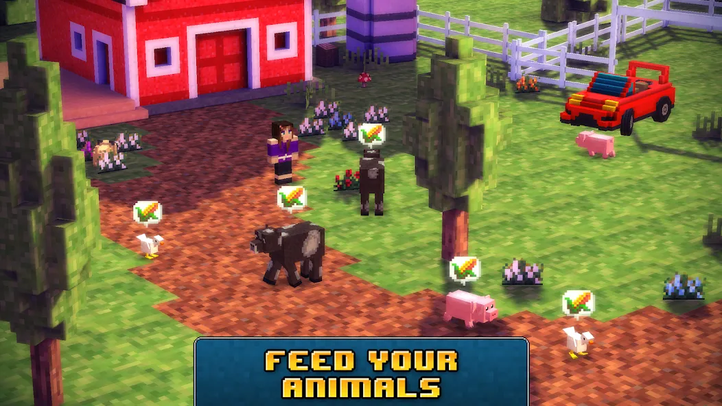 Blocky Roads (Блоки Роадс) [МОД Много денег] Screenshot 3