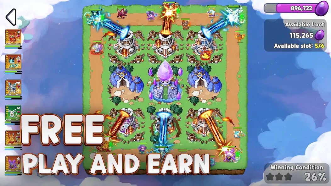 Monsterra: Crypto & NFT Game (Монстера) [МОД Бесконечные деньги] Screenshot 1