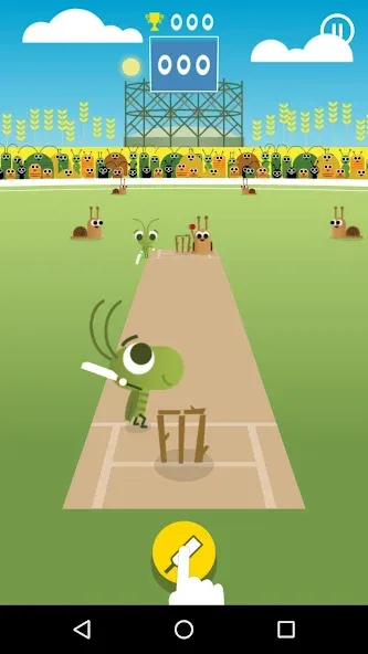 Doodle Cricket - Cricket Game (Дудл Крикет) [МОД Menu] Screenshot 1