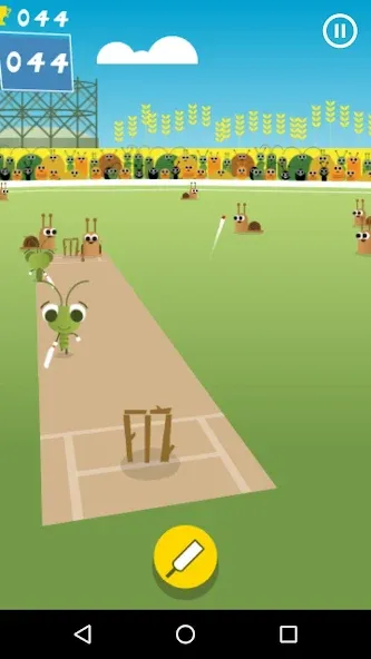 Doodle Cricket - Cricket Game (Дудл Крикет) [МОД Menu] Screenshot 3