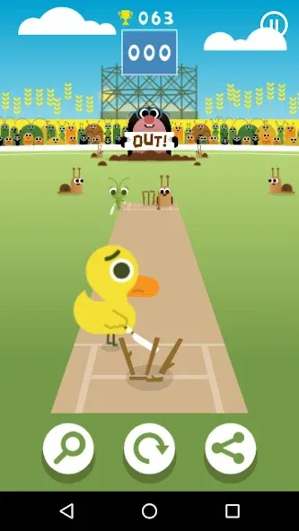 Doodle Cricket - Cricket Game (Дудл Крикет) [МОД Menu] Screenshot 5