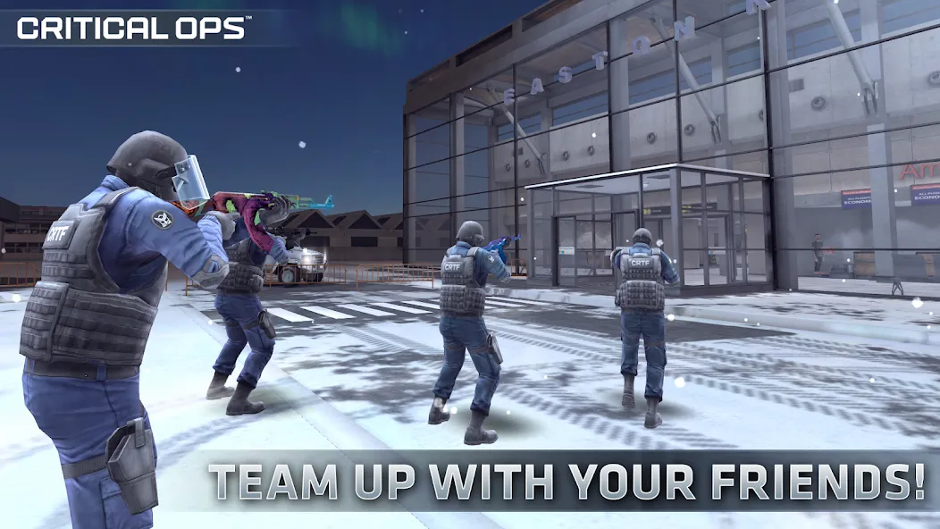 Critical Ops: Multiplayer FPS (Критикал Опс) [МОД Меню] Screenshot 2