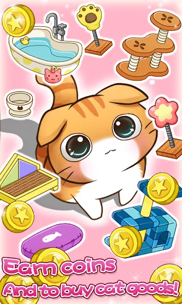 Cat Room - Cute Cat Games (Кэт Рум) [МОД Mega Pack] Screenshot 5