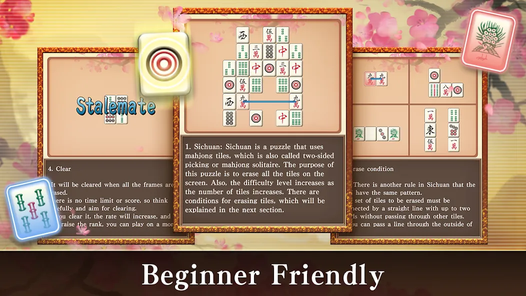 Mahjong Puzzle Shisensho (Маджонг Пазл Шисеншо) [МОД Menu] Screenshot 3