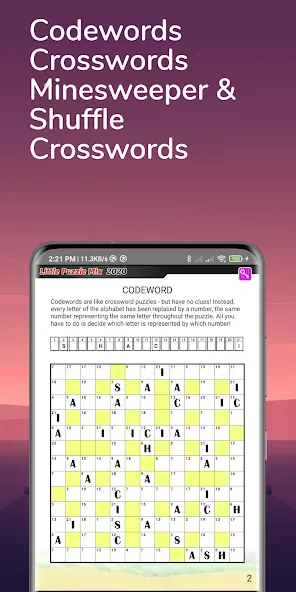 Puzzle Book: Daily puzzle page [МОД Unlimited Money] Screenshot 3