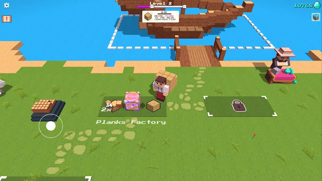 CubeCrafter (Кьюбкрафт) [МОД Бесконечные деньги] Screenshot 2