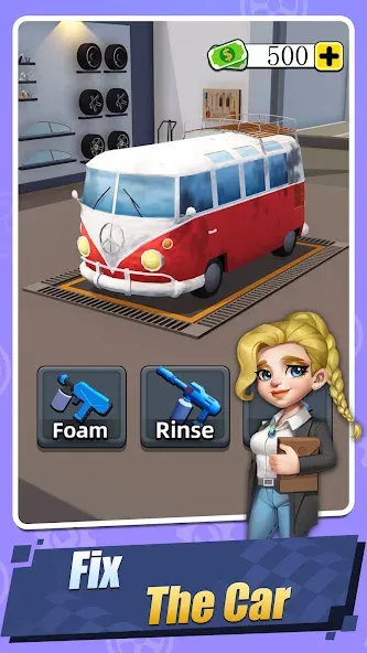 Car Fix Inc - Mechanic Garage (Кар Фикс Инк) [МОД Бесконечные монеты] Screenshot 2