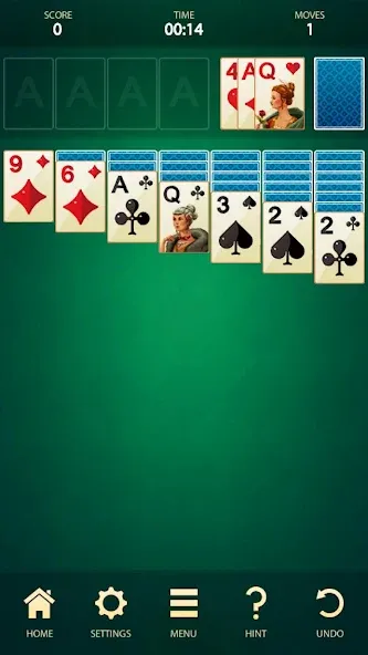 Classic Solitaire: Card Games (Классический пасьянс) [МОД Unlocked] Screenshot 1