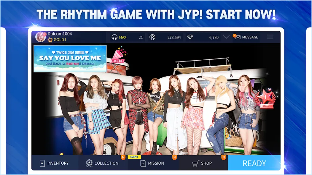 SUPERSTAR JYPNATION (уперстар ) [МОД Много монет] Screenshot 2