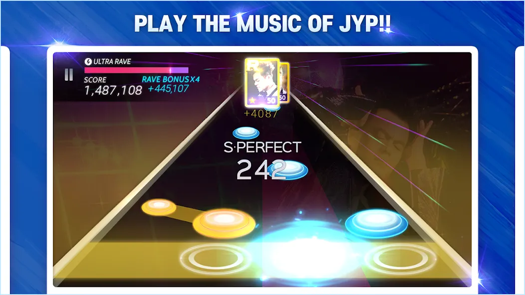 SUPERSTAR JYPNATION (уперстар ) [МОД Много монет] Screenshot 3