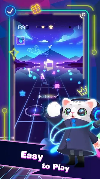 Sonic Cat (Соник Кэт) [МОД Много монет] Screenshot 2