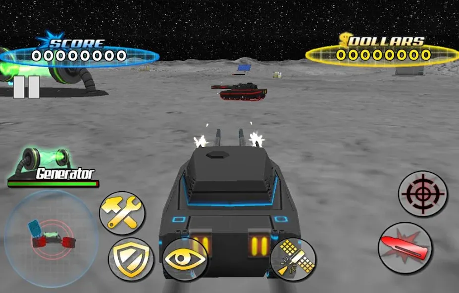 Tank War Defender 3 (Танковая война Защитник 3) [МОД Unlocked] Screenshot 2