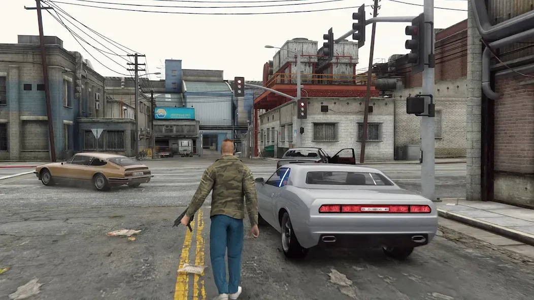 City Gangstar Mafia Wars Games [МОД Все открыто] Screenshot 2