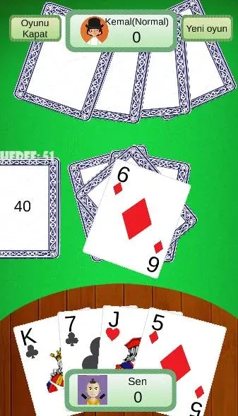 Klasik Pişti İnternetsiz [МОД Menu] Screenshot 1