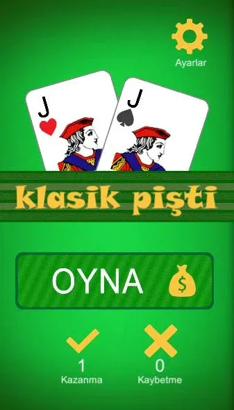 Klasik Pişti İnternetsiz [МОД Menu] Screenshot 2