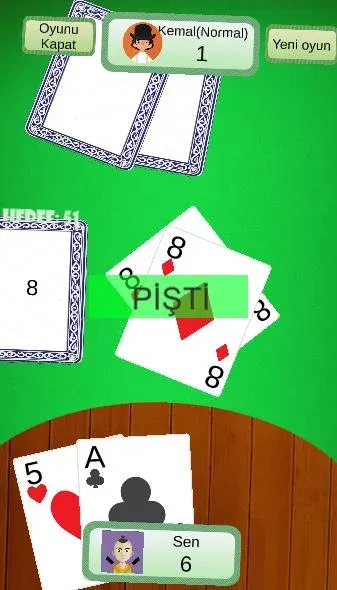 Klasik Pişti İnternetsiz [МОД Menu] Screenshot 3