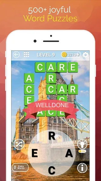 Word Travel: Wonders Trip Game [МОД Unlocked] Screenshot 1