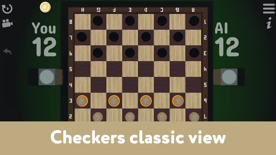 Checkers for two - Draughts [МОД Бесконечные деньги] Screenshot 1