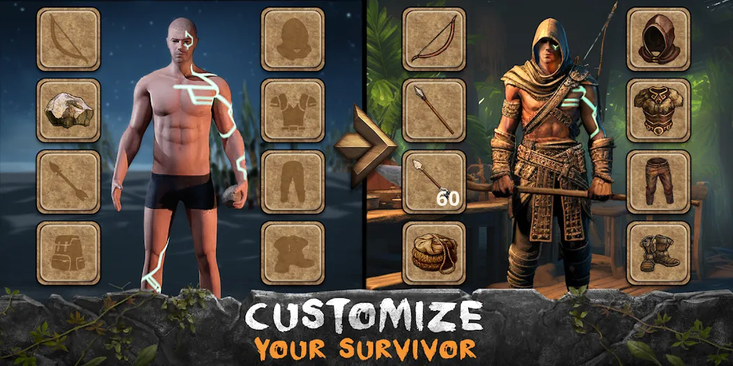 Survival Island: Survivor EVO (Сурвайвал айленд) [МОД Много денег] Screenshot 5